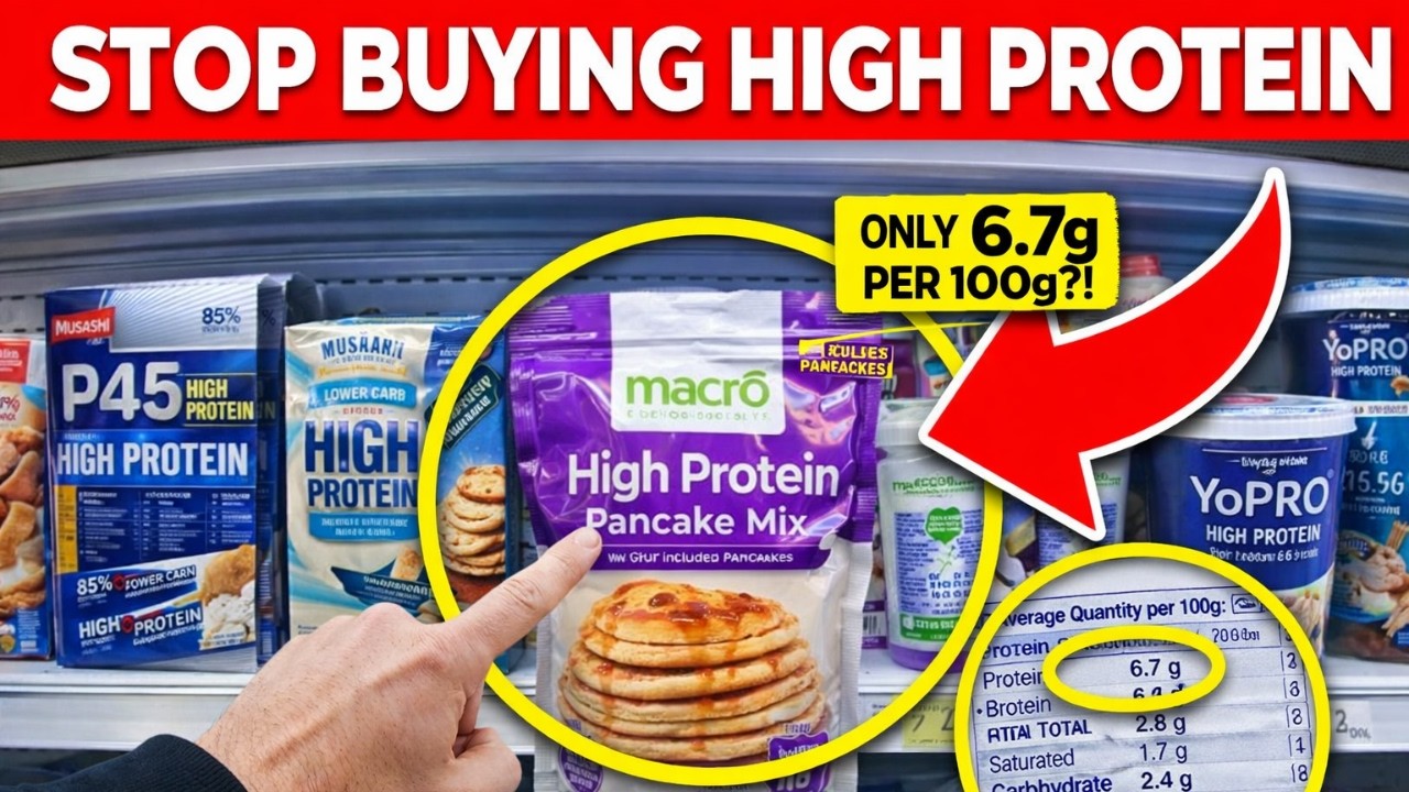 10 Foods Marketed as High Protein in Australia (Check the Label!)