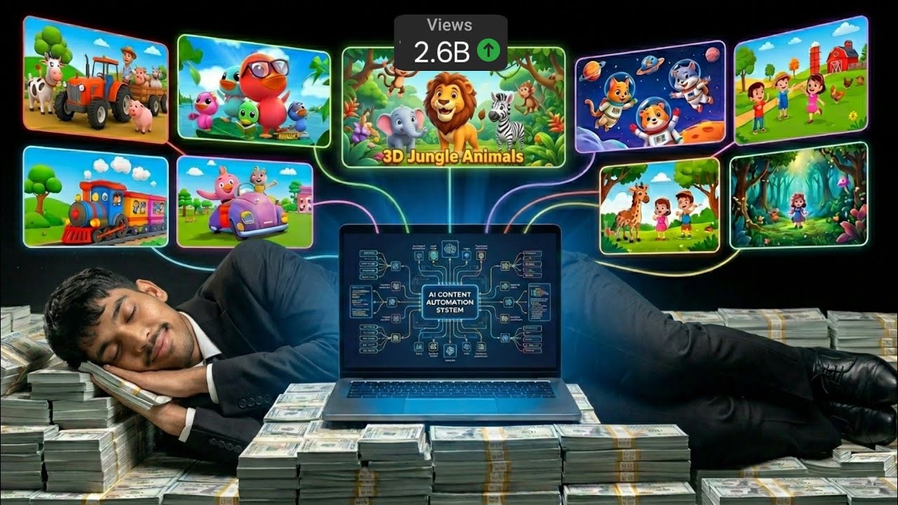 Make Money While You Sleep: Automated Kids Channel 2026 (Full Course)