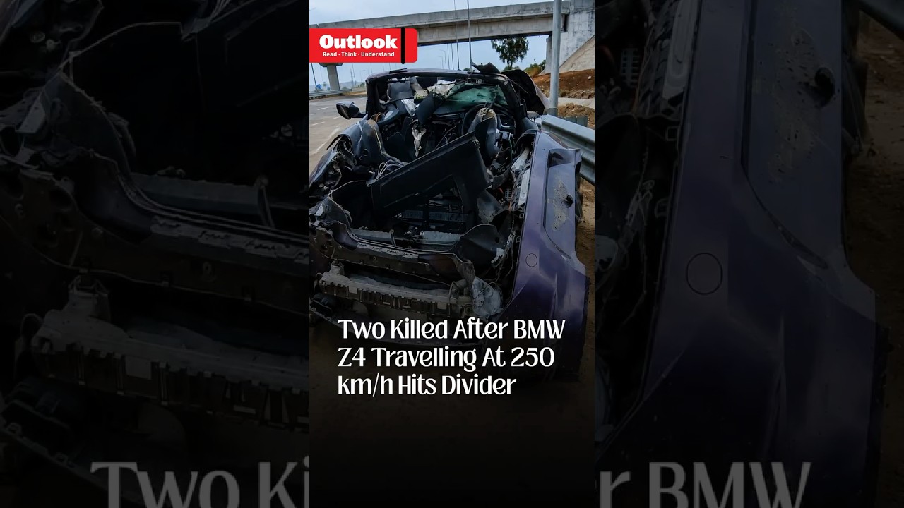 Two Dead In High-Speed BMW Accident On Mumbai-Vadodara Highway