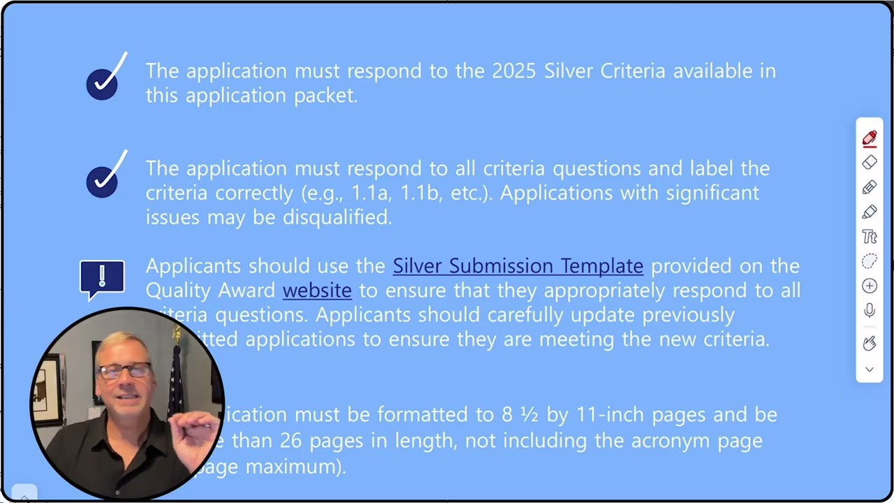 AHCA/NCAL Silver Quality Award Technical Requirements + Originality Rule (2025 Criteria)