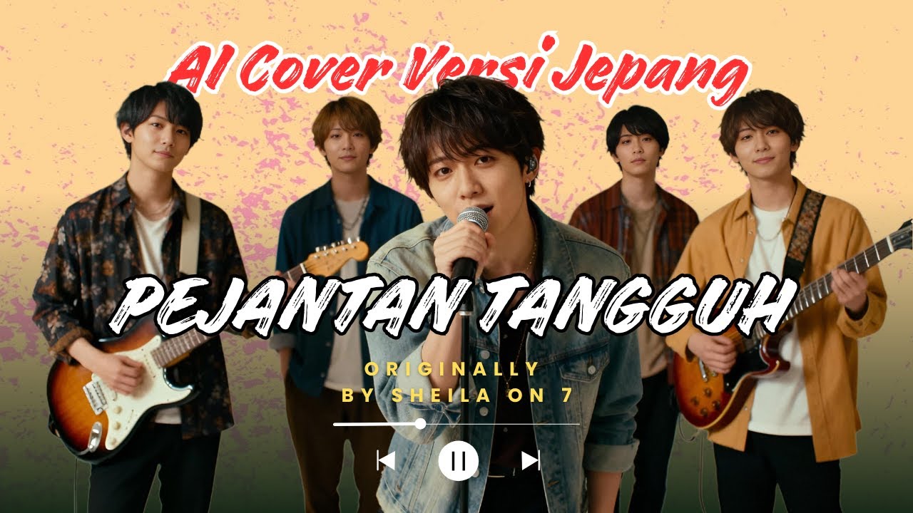 Pejantan Tangguh - Sheila On 7 Versi Bahasa Jepang | AI Cover By Eureka Music