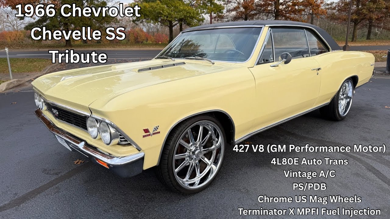 Chevrolet Chevelle SS Tribute 427 V8 1966 года