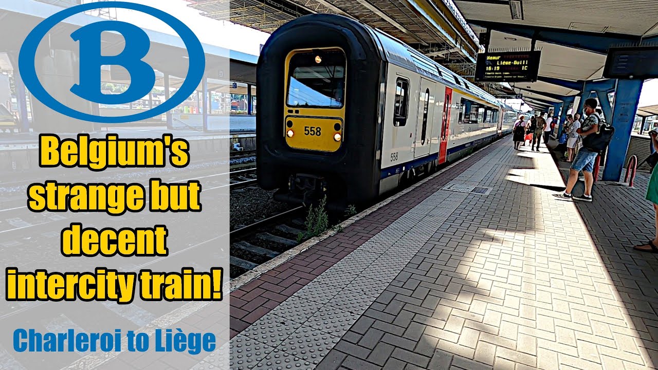 Belgium's strange but decent intercity train!