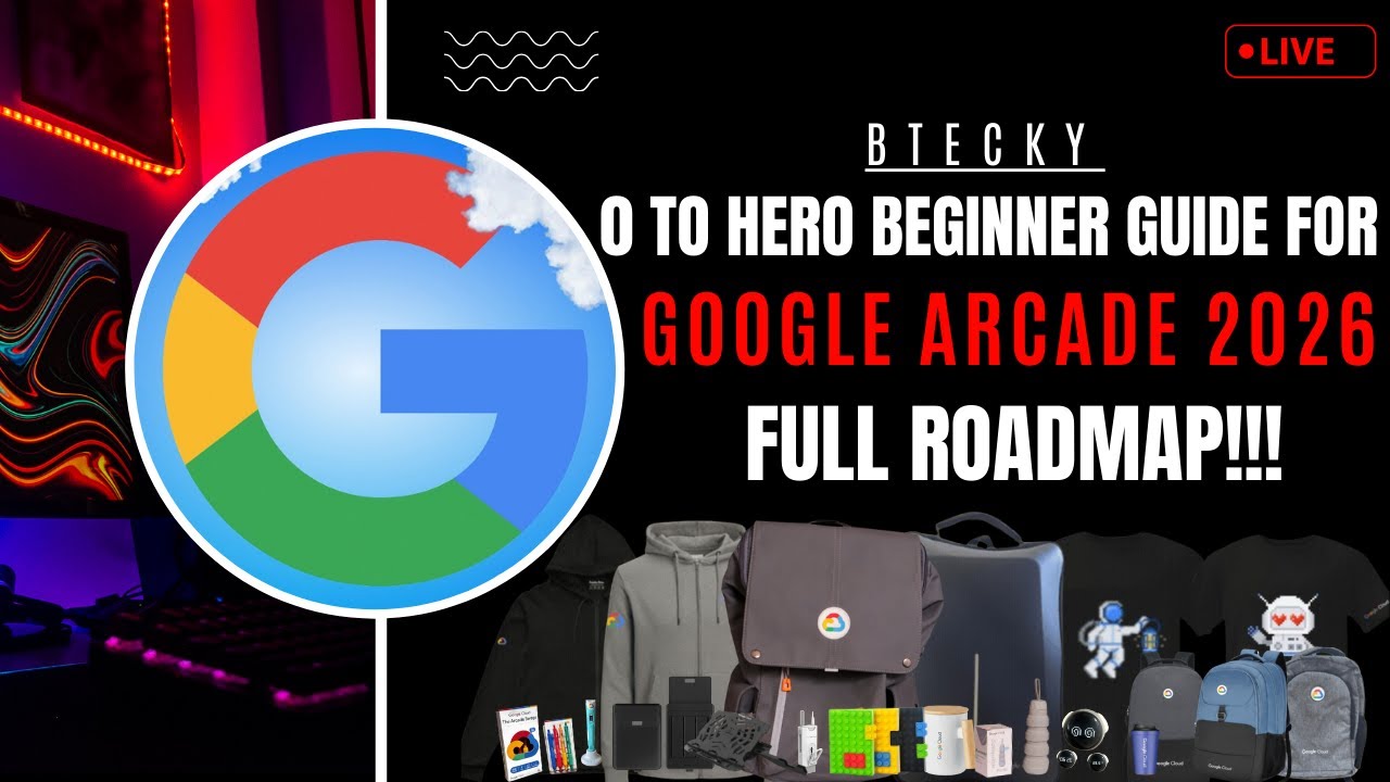 Руководство для начинающих по Google Arcade 2026 от 0 до героя || Полная дорожная карта Google Ar...