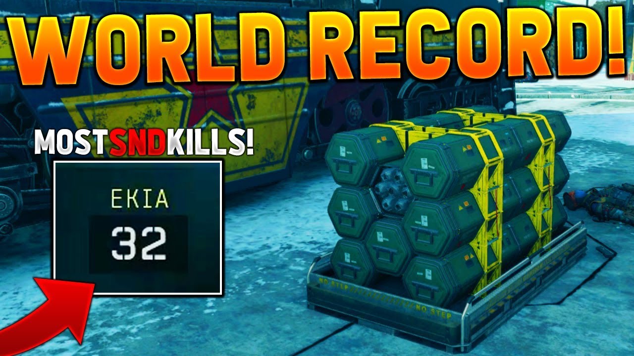 WORLDS MOST KILLS IN SEARCH AND DESTROY! (BO4 WORLDS MOST KILLS IN SND)