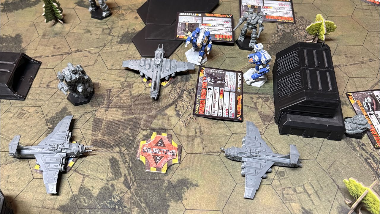 BattleTech Campaign Sortie 3A Debrief & Lore (The Master, AM-MECHS, HELL HOUNDS, CAPT Eisenhower)