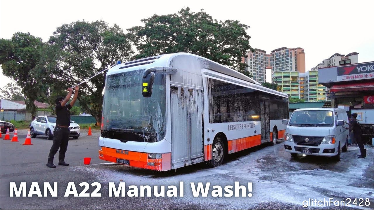 [Leisure Frontier] MAN A22 Bus Wash!