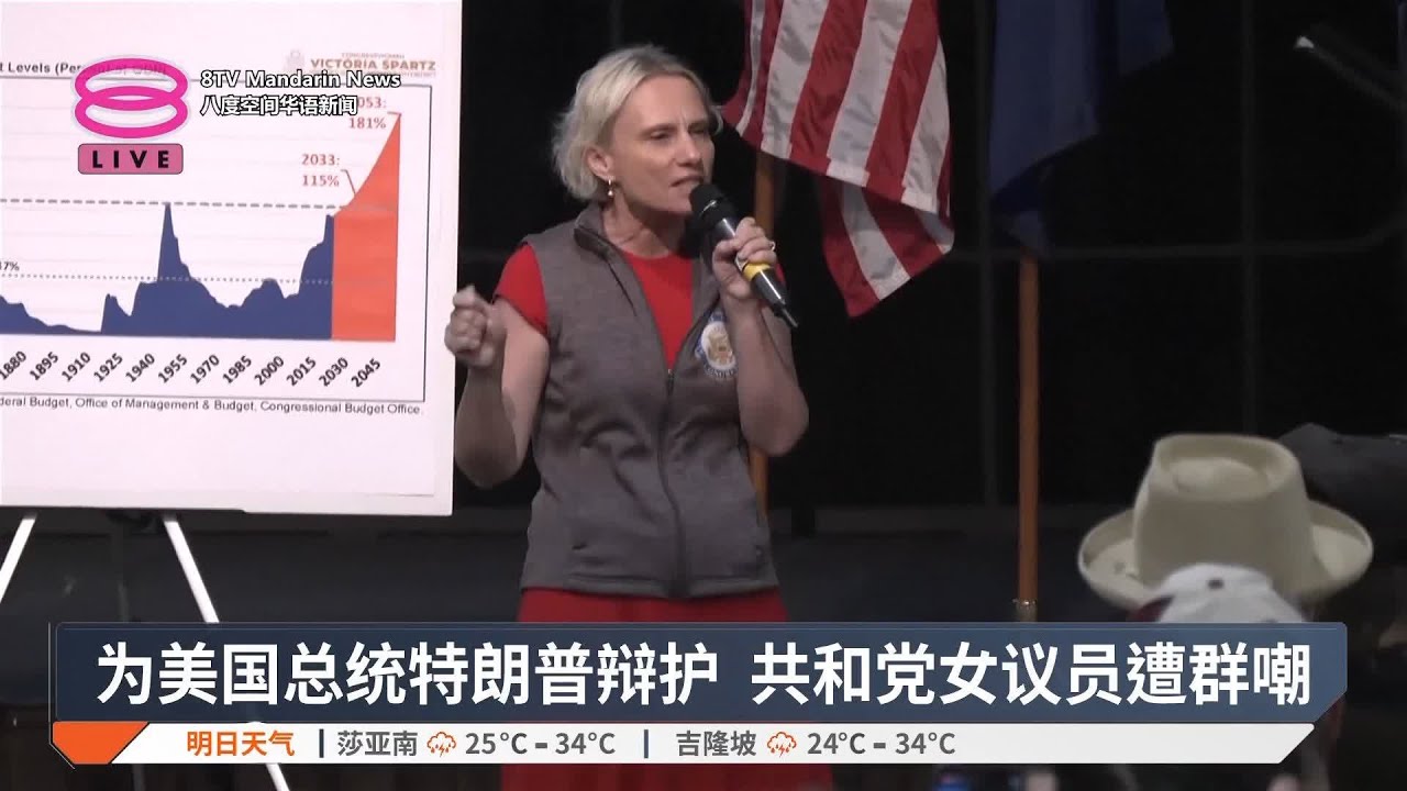 为美国总统特朗普辩护  共和党女议员遭群嘲【2025.03.29 八度空间华语新闻】