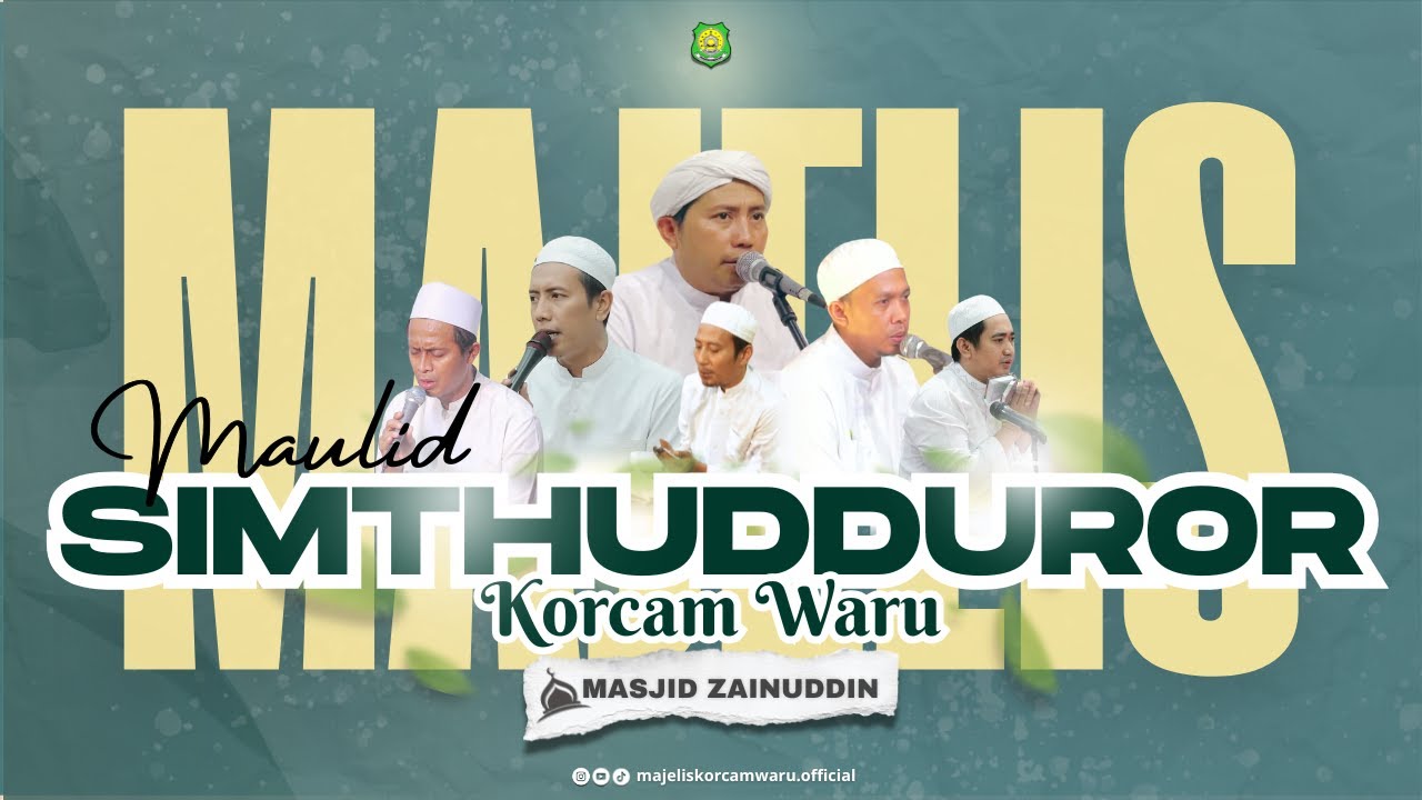 🔴(LIVE) MAJELIS SHOLAWAT HADRAH AL BANJARY KORCAM WARU - PEMBACAAN MAULID SIMTHUDDUROR