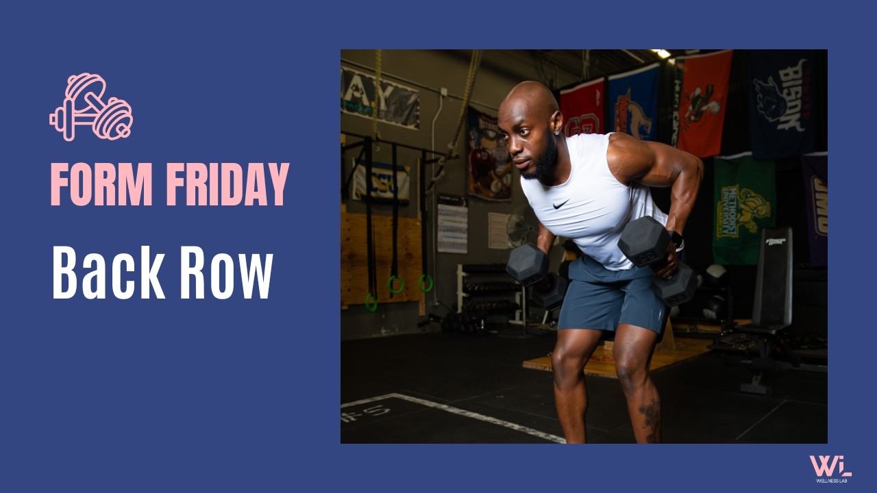 FORM FRIDAY - Back Rows