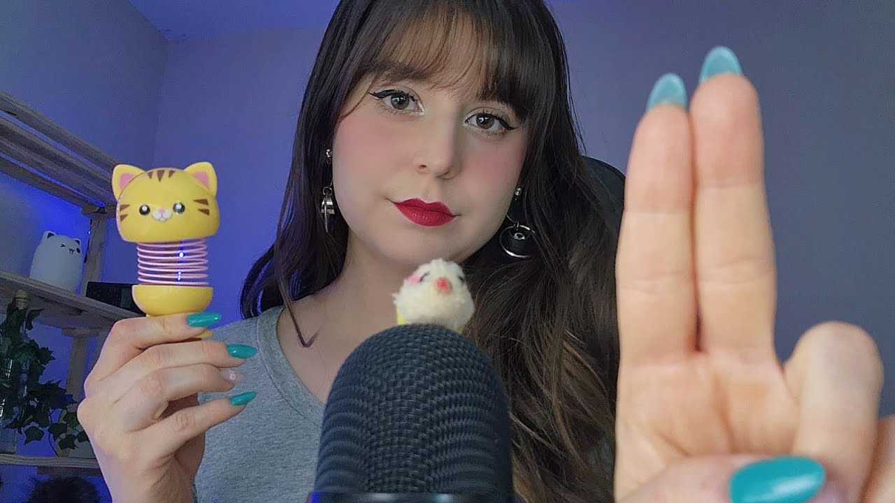 ASMR TESTE RÁPIDO | Abra e feche seus olhos