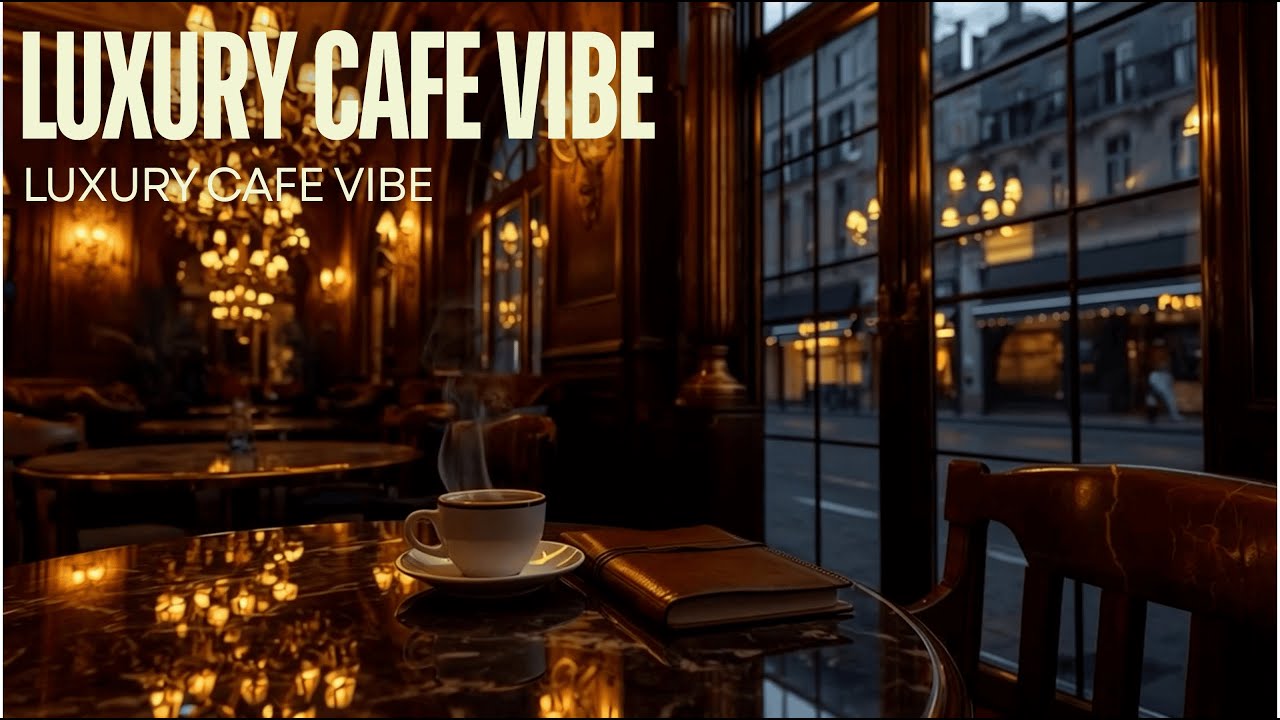 Late Night Luxury Café Jazz ☕🎷 | Deep Focus Work & Study Ambience