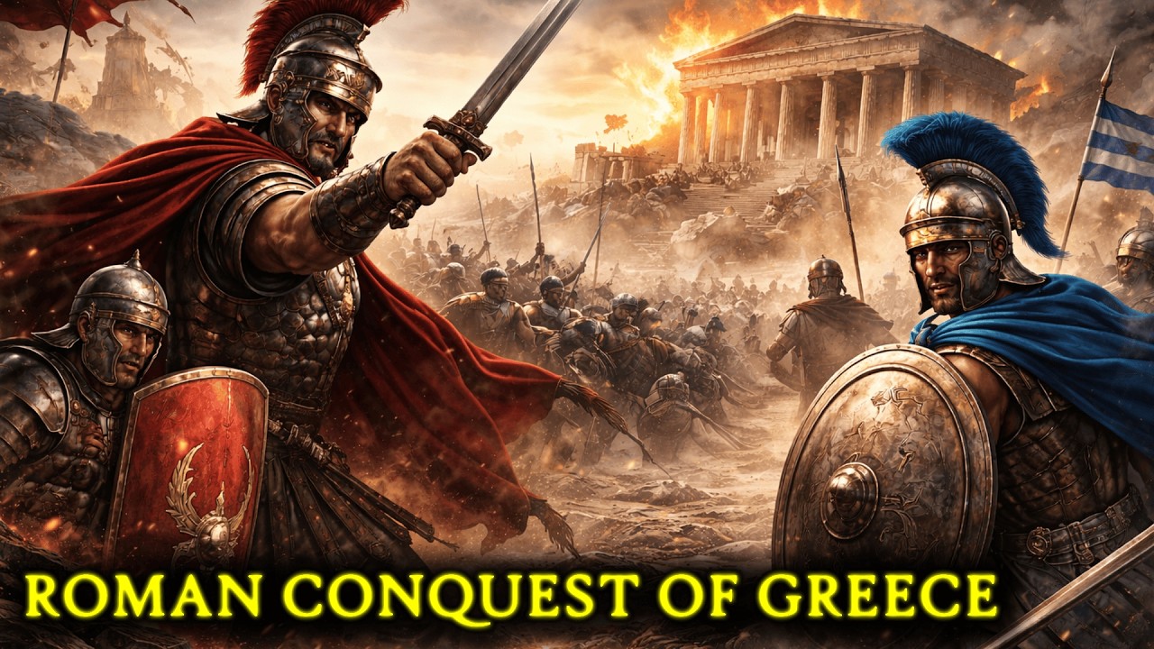How Rome Conquered Greece II Roman History Documentary - Part I