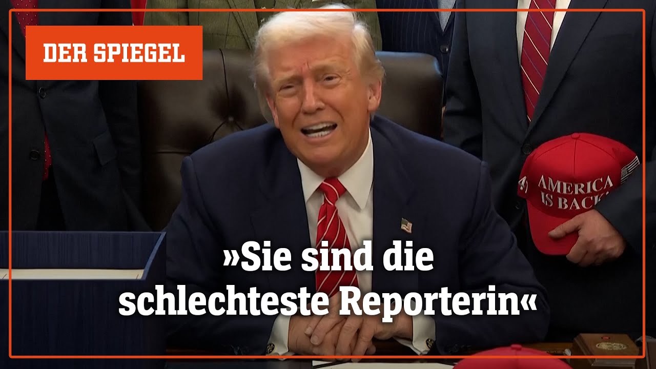 Trump beleidigt Reporterin | DER SPIEGEL