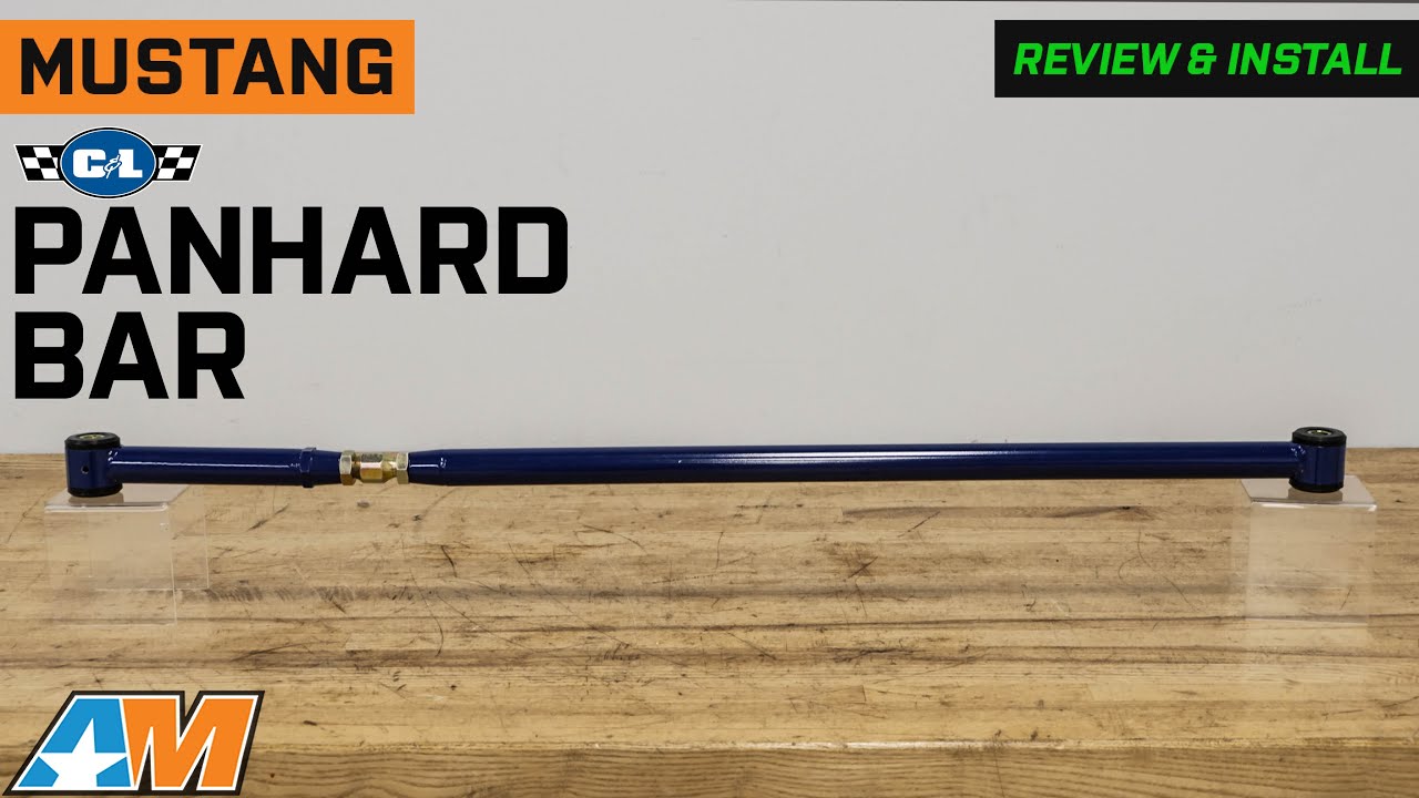 2005-2014 Mustang C&L Adjustable Panhard Bar Review & Install