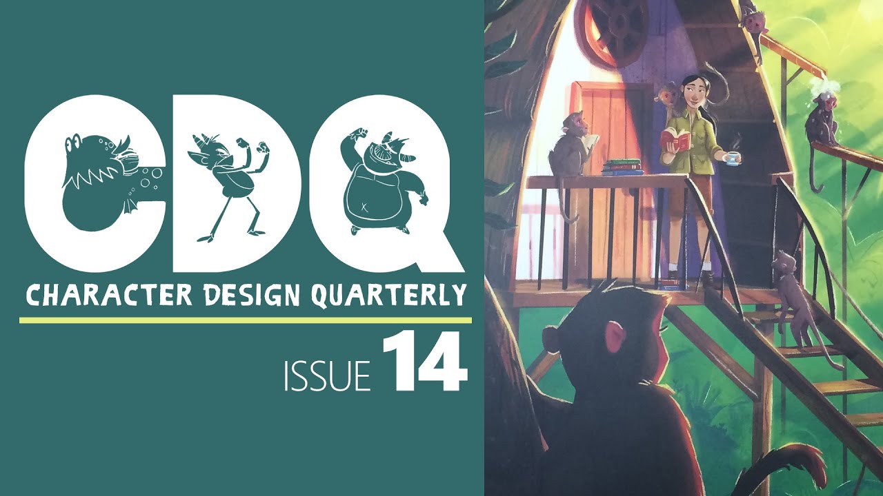 CDQ ISSUE 14 • Character Design Quarterly Magazine by 3DTotal Publishing - CLICK LOOK