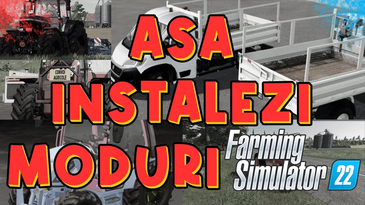 CUM BAGI MODURI PE FARMING SIMULATOR 22 💡 TUTORIAL