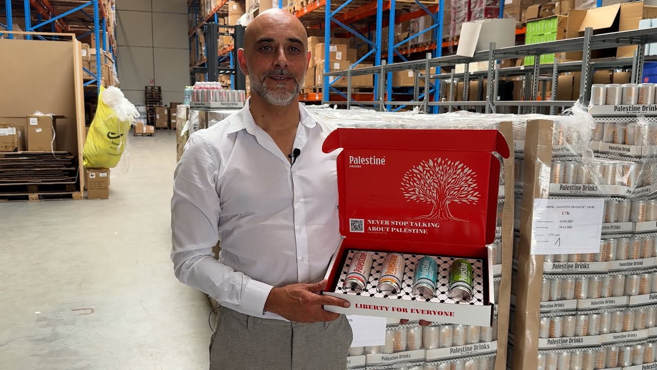 Vlaardinger haalt frisdrank die Palestijnse bevolking steunt naar Nederland