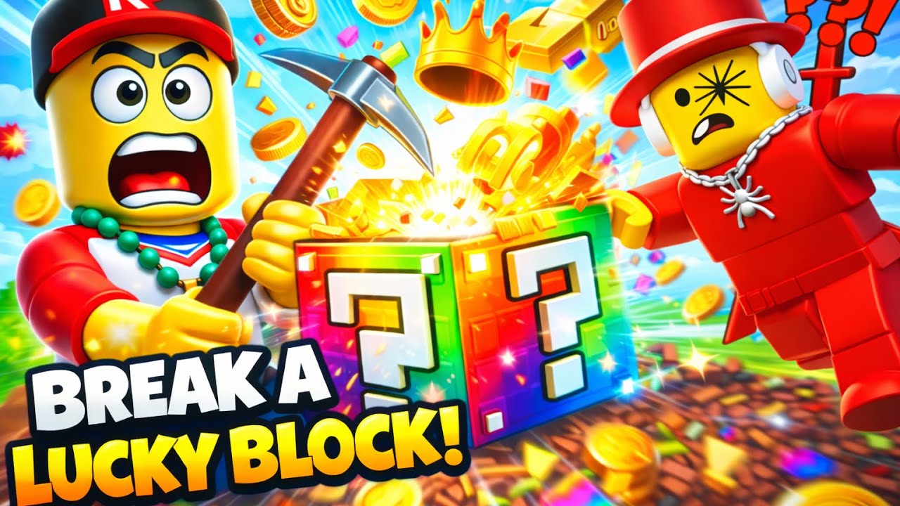 ⛏️BREAK A LUCKY BLOCK! [UPD] P2 | 4K |Roblox|#roblox #stealabrainrot #breakaluckyblock #robloxgames