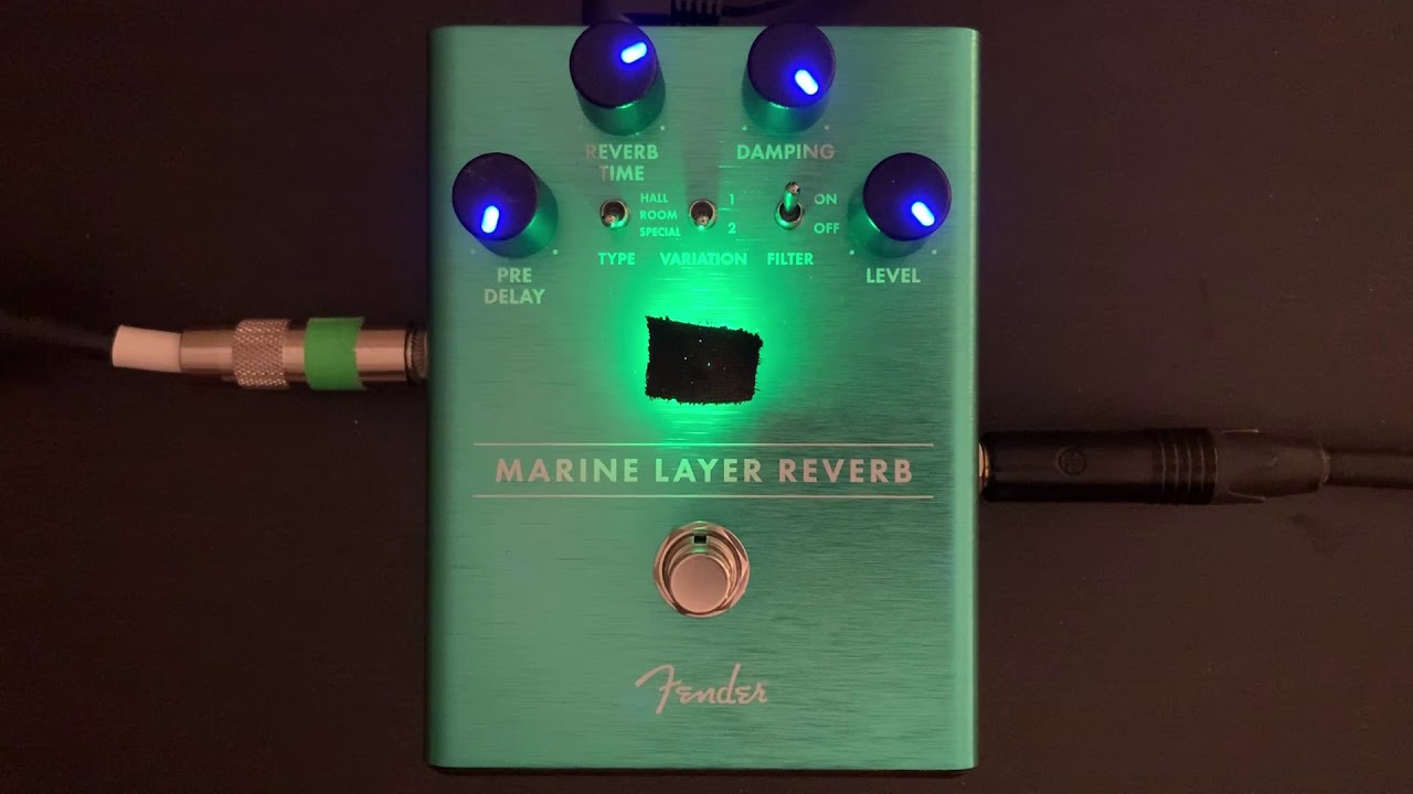 5 Minutes with the Fender Marine Layer Reverb - Pedal Demo