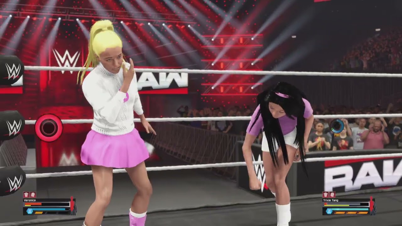 Veronica Vs Trixie Tang WWE 2K25