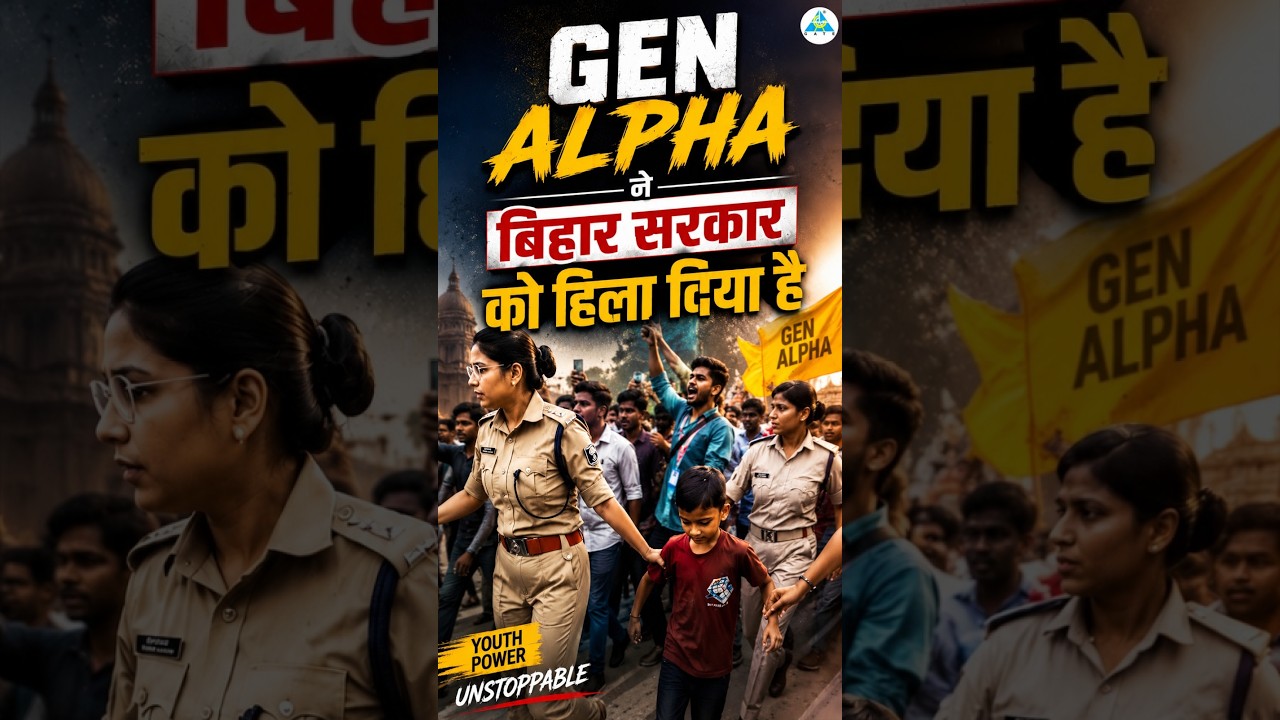 GEN Z ALPHA GEN Z Shook the Bihar Government!!
