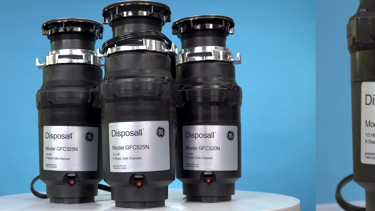 GE Garbage Disposals Overview