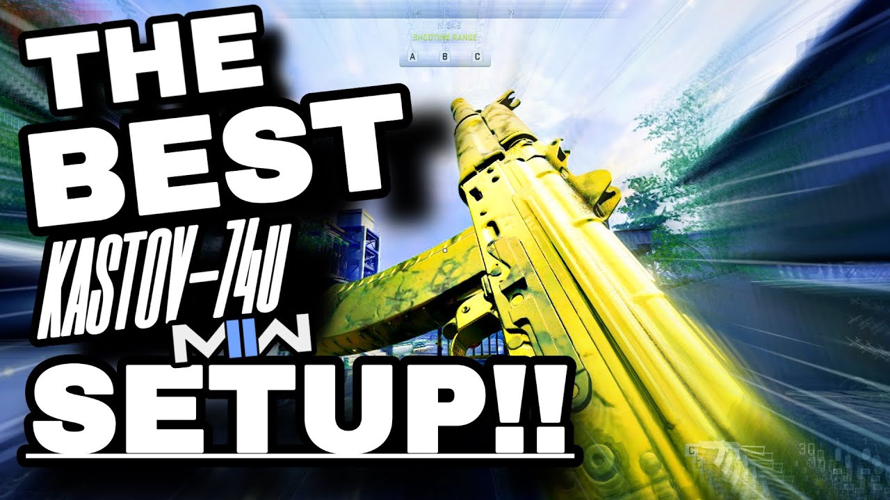 THE WORLDS BEST KASTOV 74u SETUP! / Attachments & Gameplay #mw2 #callofduty #kastov74u #sweaty