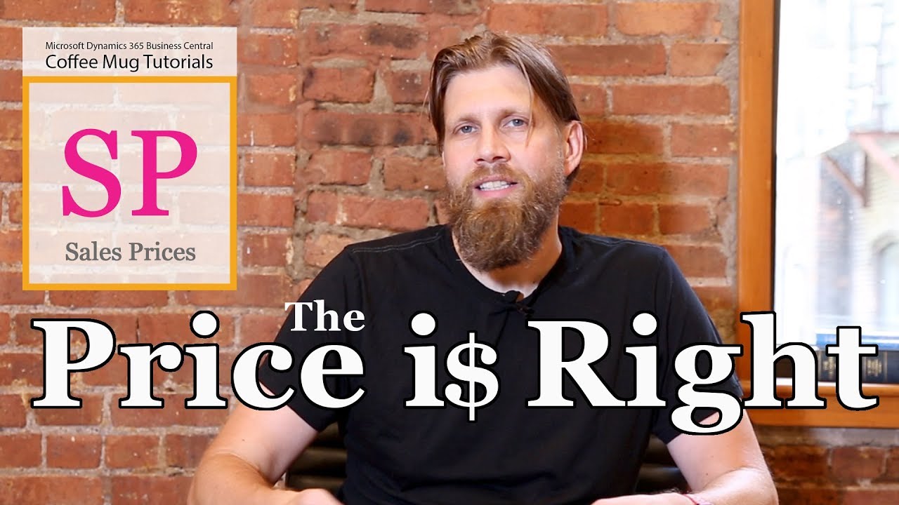 Dynamics 365 Business Central: Sales Prices