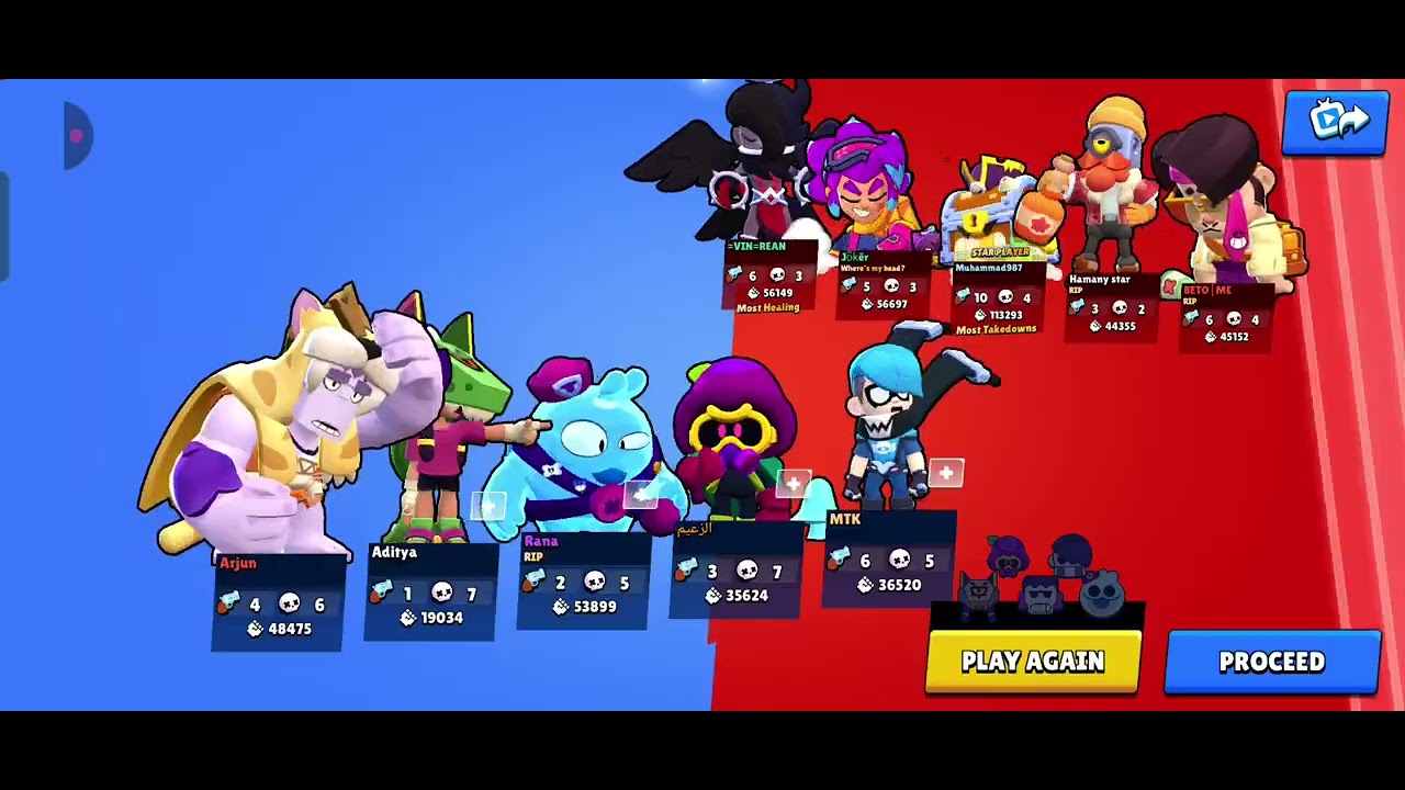 I played brawl stars with my brother😁