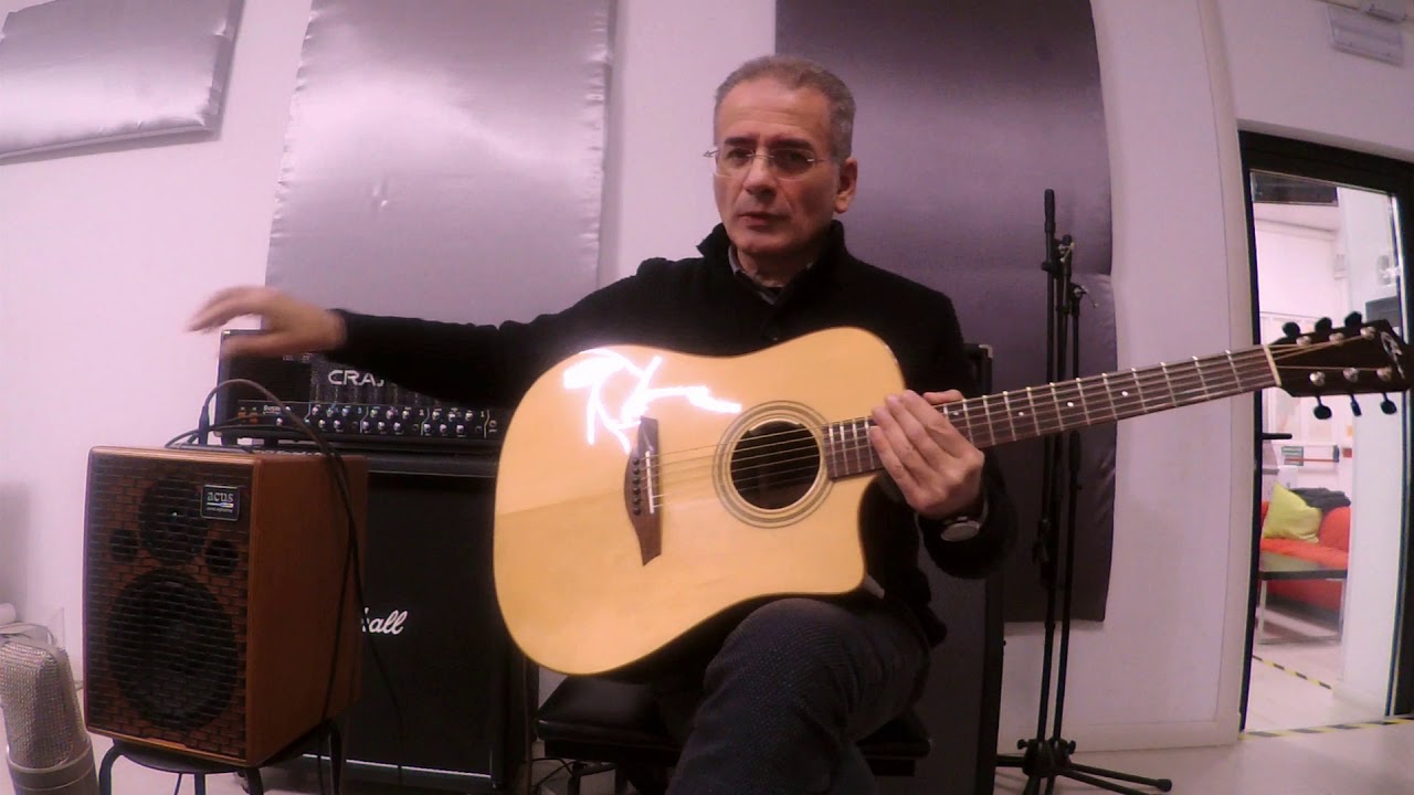 GIORGIO VERDEROSA // Test cavo Reference® RIC01A per chitarra acustica
