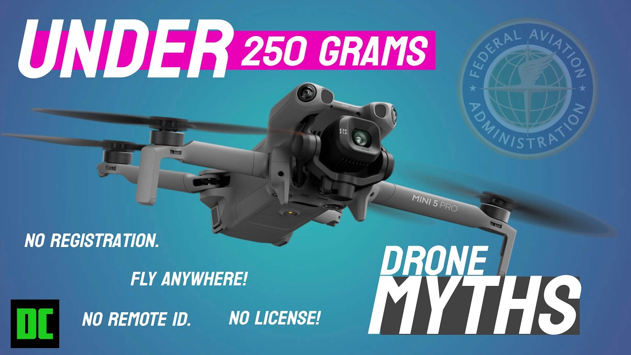 US Drone Pilots 🚨 Under 250 Grams 🚨 DRONE MYTHS!!!