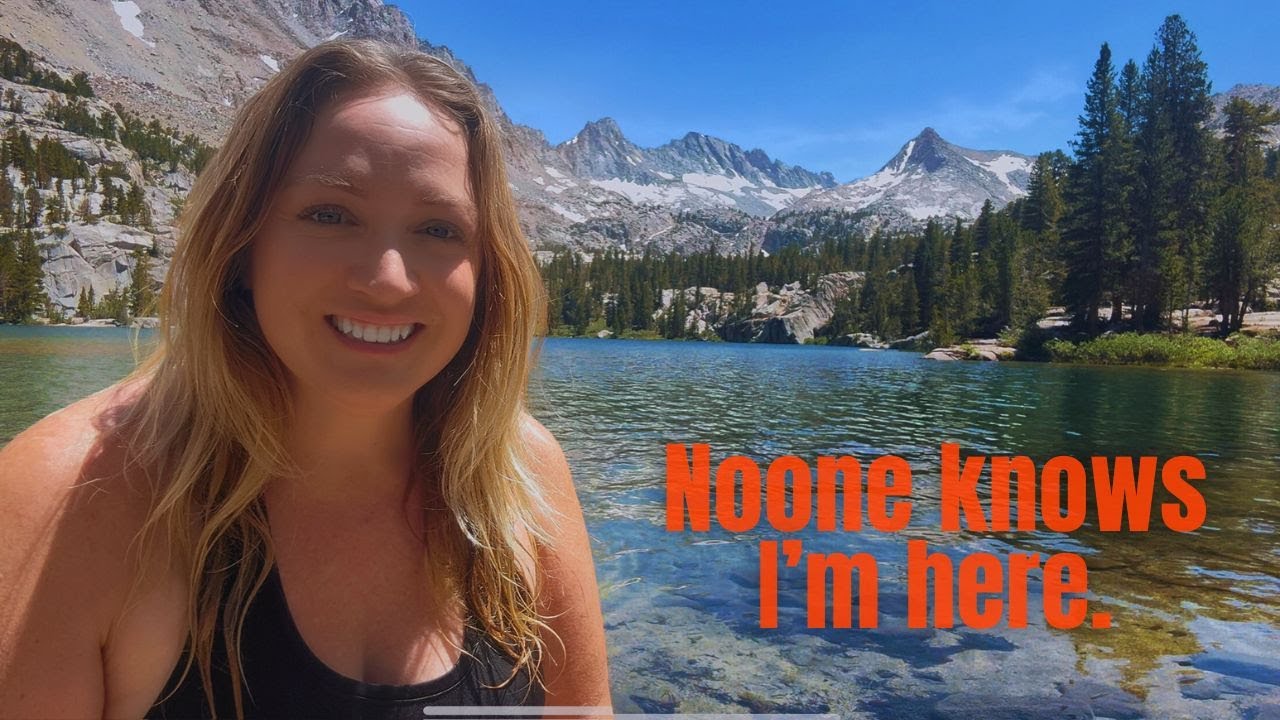 ALONE in the WILDERNESS on my Birthday | Backpacking Sabrina Basin