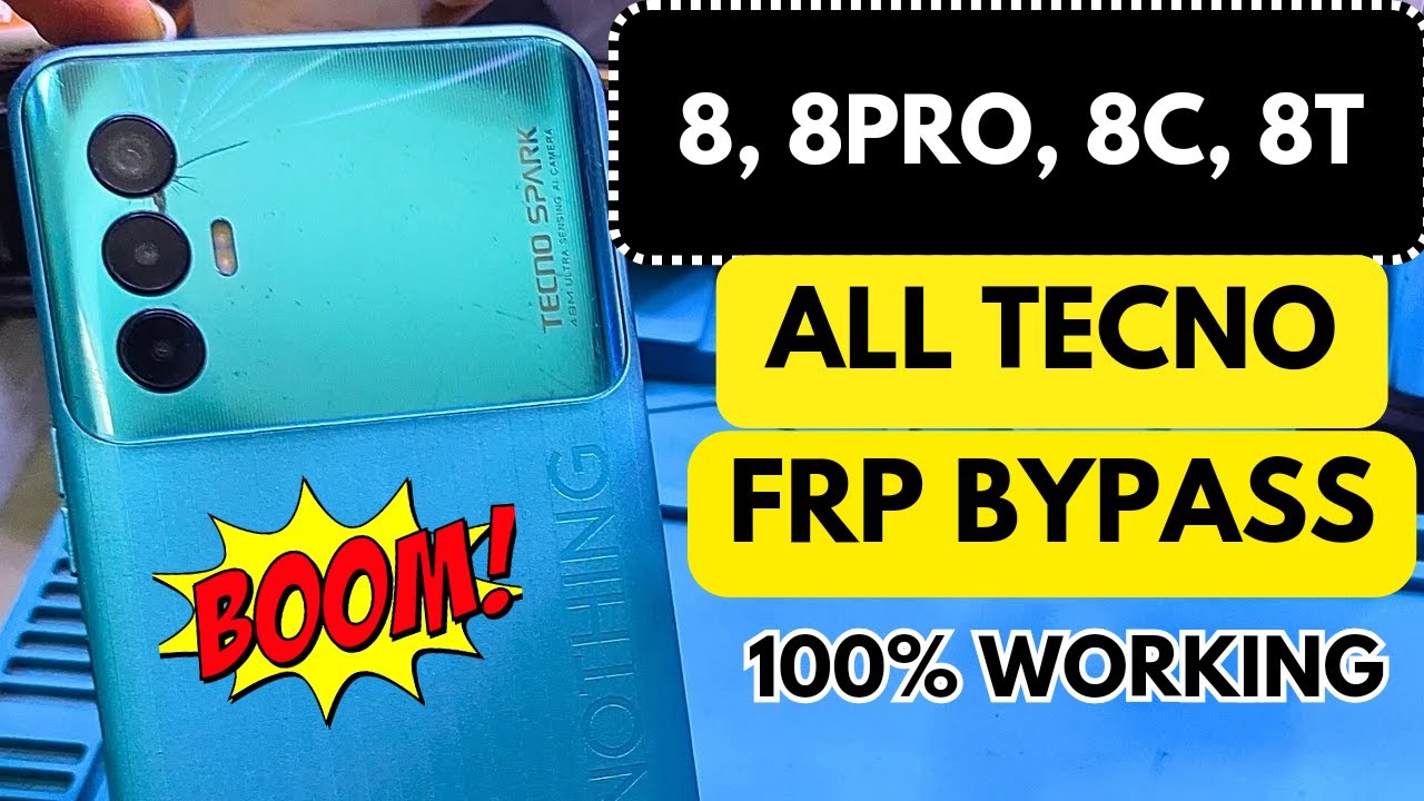 Tecno Spark 8 Pro Frp Bypass Android 11 | Tecno kg8 Frp Bypass | All Tecno Frp Bypass 2024