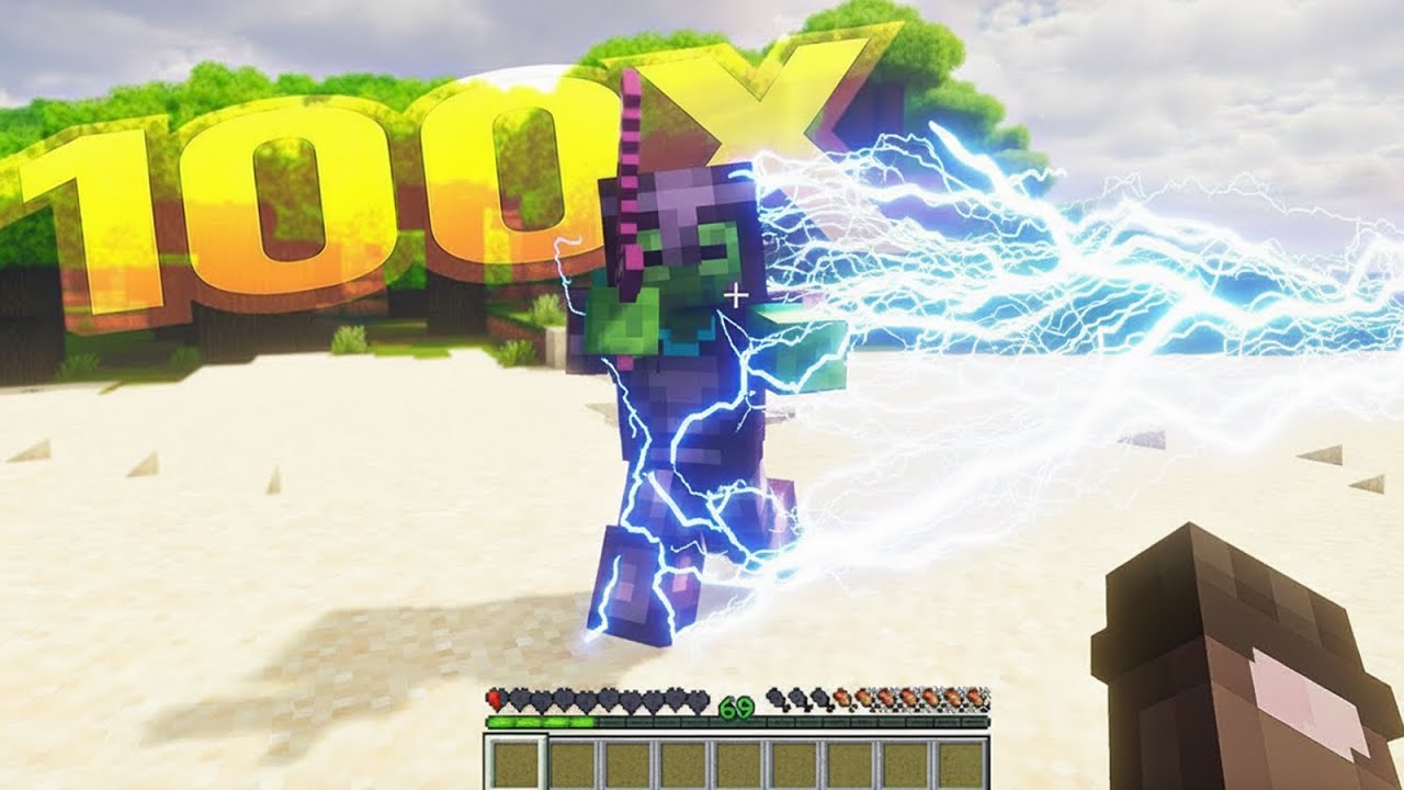 Minecraft მაგრამ ის 100X სწრაფია!