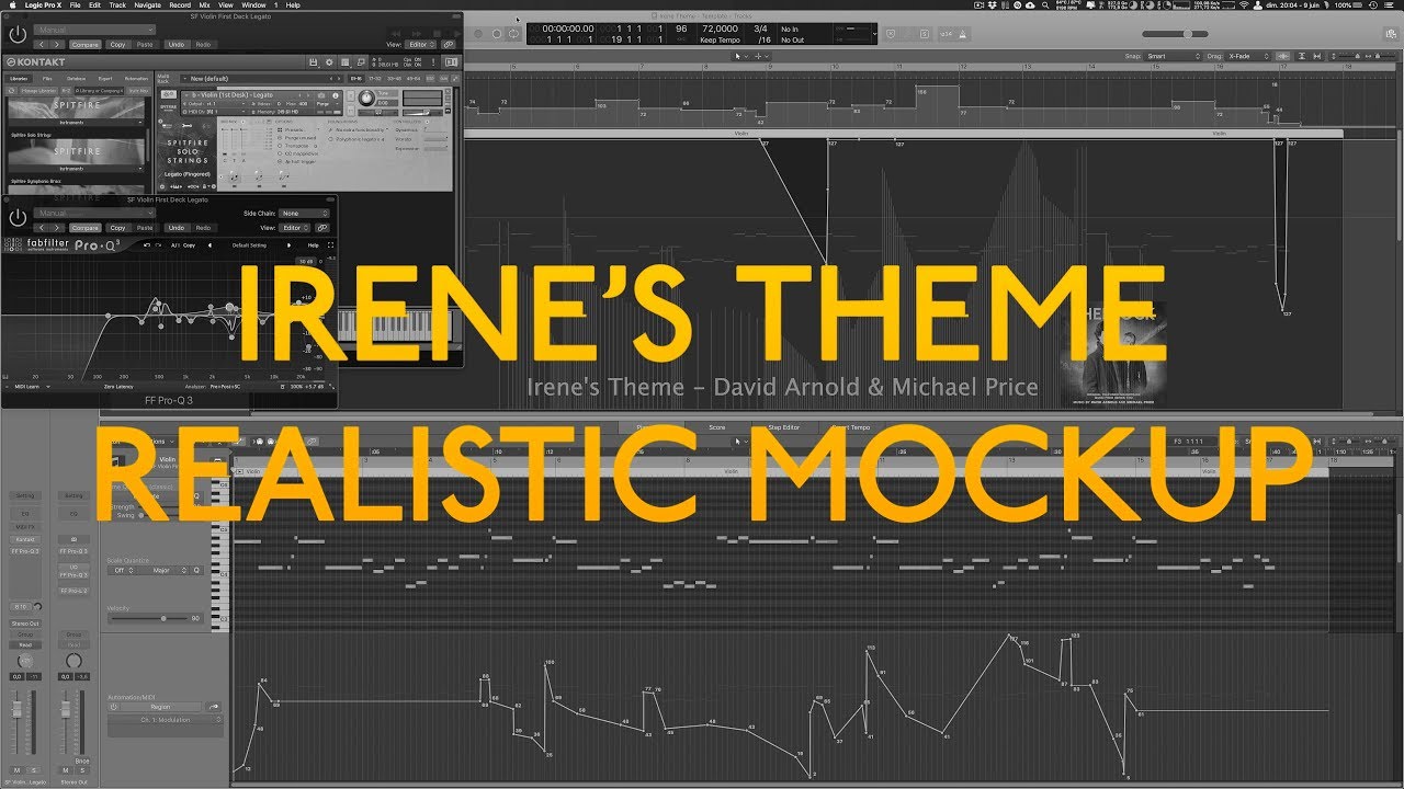 Irene's Theme from Sherlock (Realistic Mockup)
