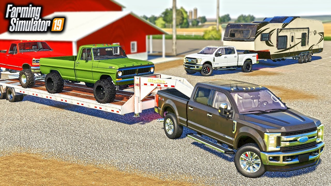 MY 2017 F-250 (TRUCK) IN REAL LIFE MADE IT INTO FARMING SIMULATOR! FS19