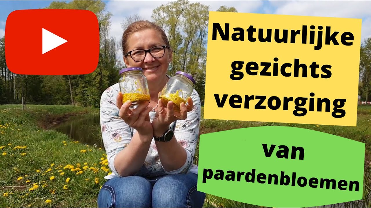 Hoe maak je ZELF gezichtsverzorging van paardenbloemen