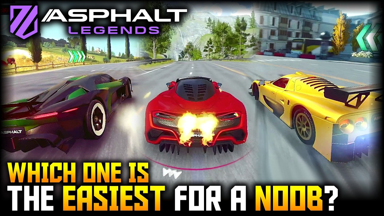 Three LOW STAR Speed Demons of Class S (p1) (Asphalt Legends)