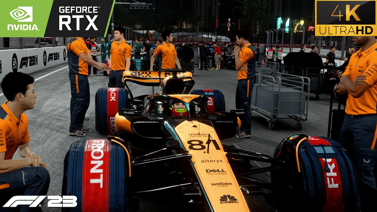 4K F1 23 The Best Ultra Realistic Modded Next-Gen Real Life Amazing Ray Tracing Graphics 2023