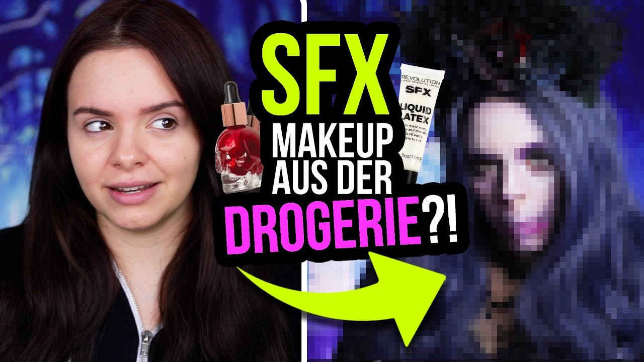 FX MAKEUP aus der DROGERIE?! Revolution SFX Makeup im Test! #SPOOKTOBER