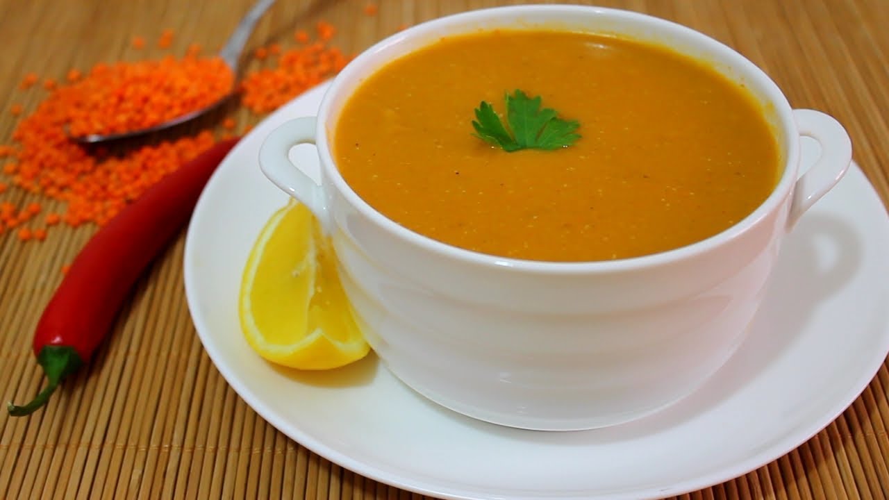 شوربة العدس بأنجح طريقة و طعم غير معقول شوربة كل يوم مقبلات في رمضان