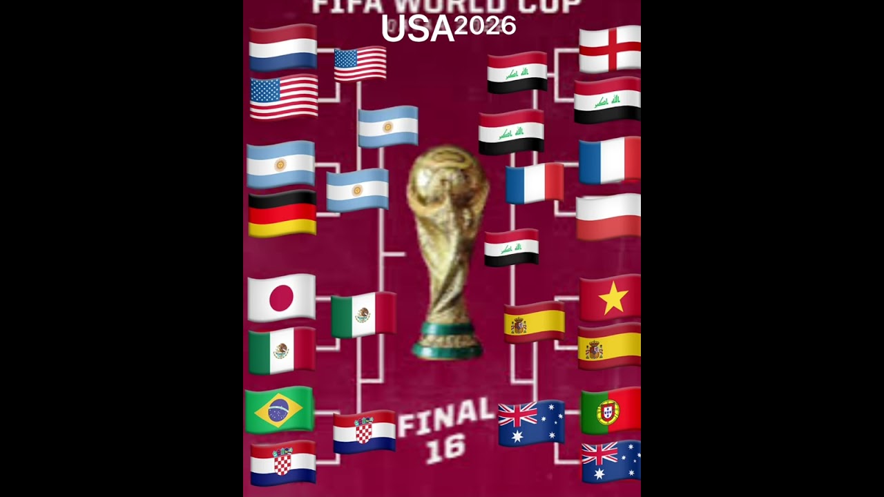My prediction&rsquo;s for 2026 world cup