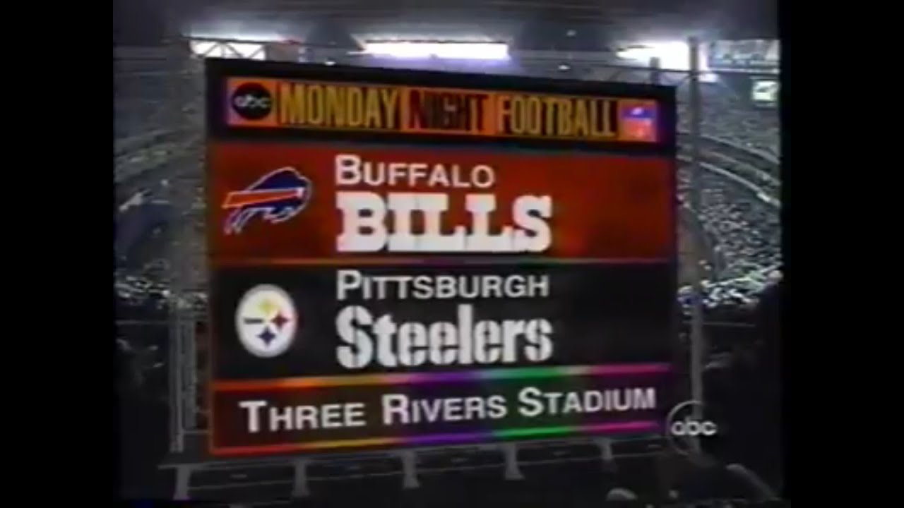 1996-09-16 Buffalo Bills vs Pittsburgh Steelers