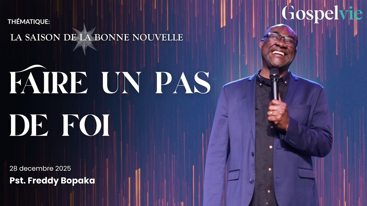 Faire un pas de foi | Freddy Bopaka