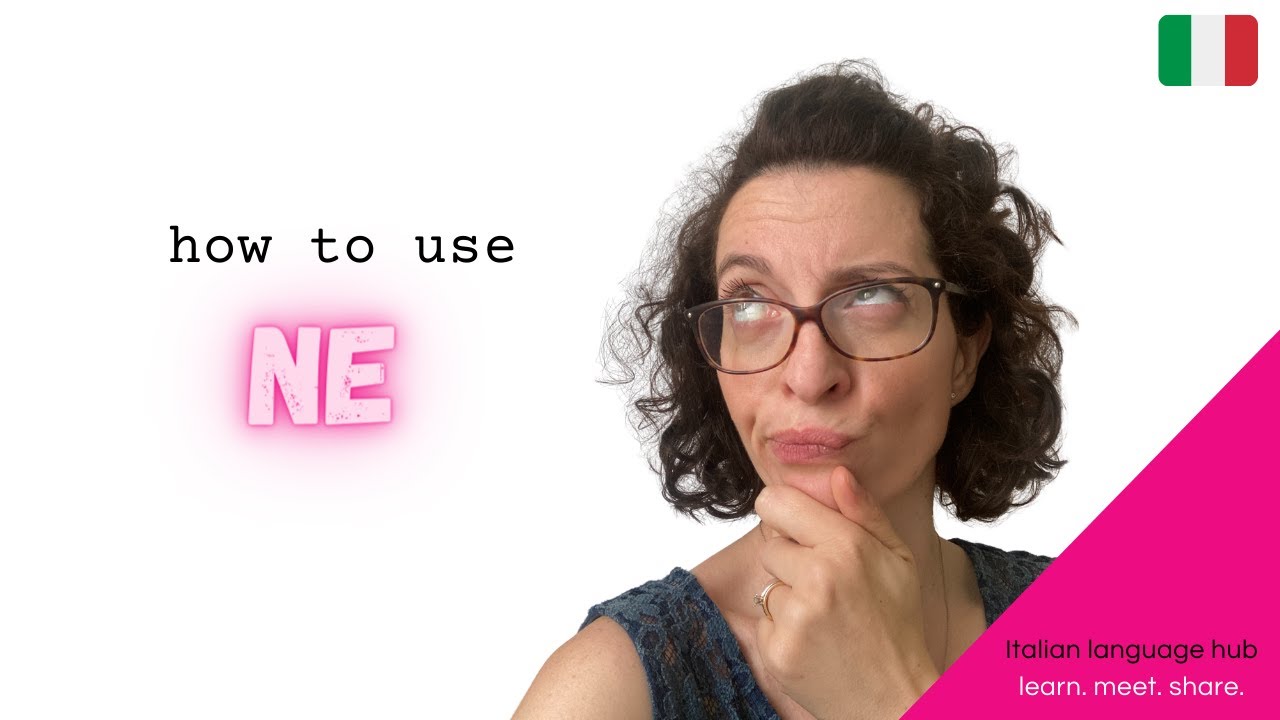 Italian pronoun NE