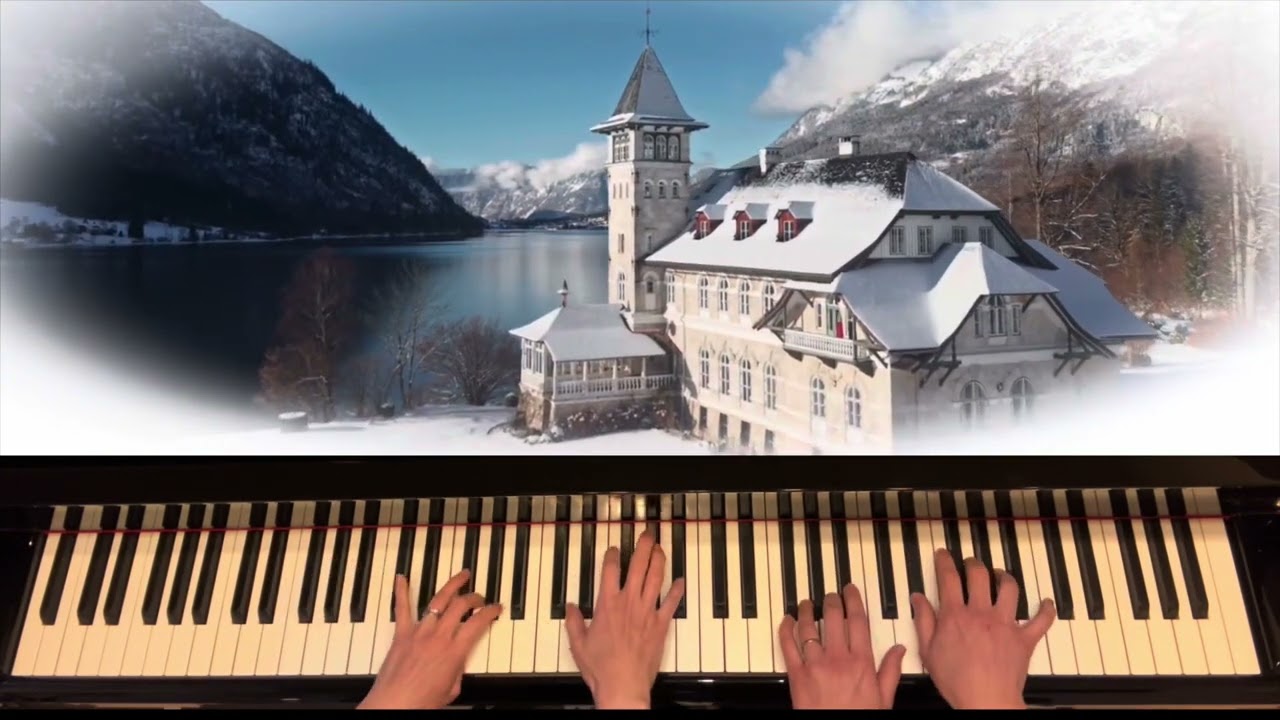 『アナ雪メドレー❄️』雪だるまつくろ⛄️生まれて初めて🏰Let it go❄️ 「ピアノ連弾(モア)」 