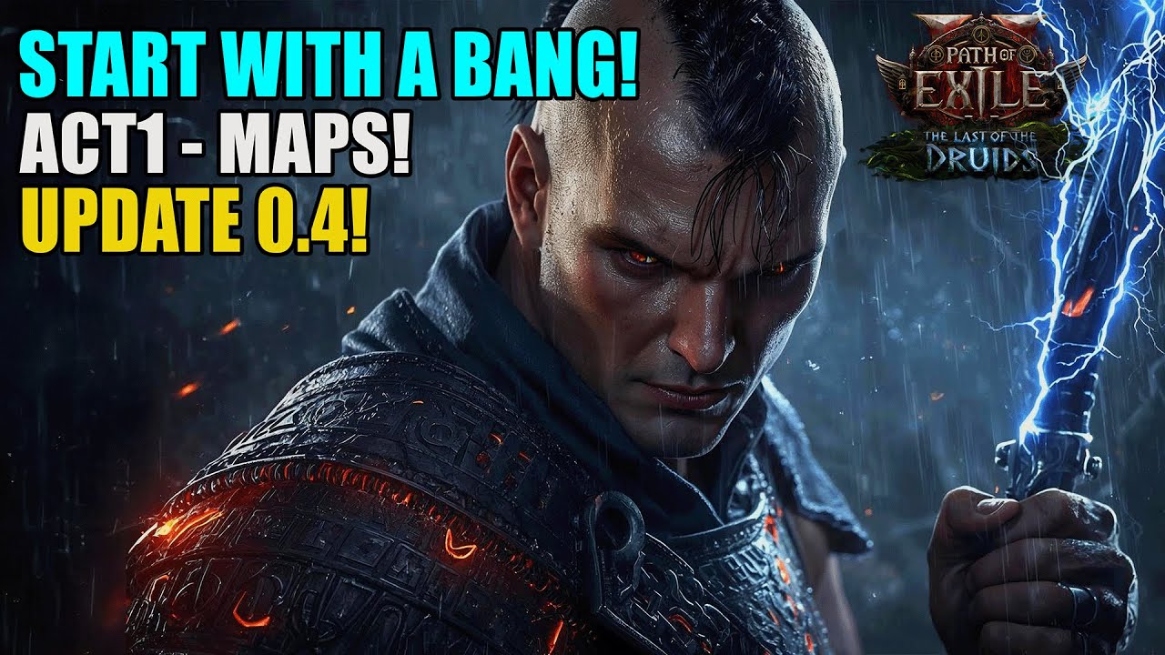 0.4 НАЧАЛО ЛИГИ МОНАХОВ! &ndash; Быстро, безопасно, эффективно | Акты 1 &ndash; Карты | PoE2