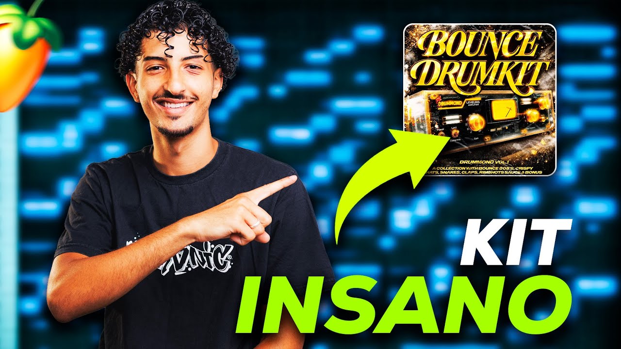 Um DRUM KIT desses muda tudo nos beats de TRAP