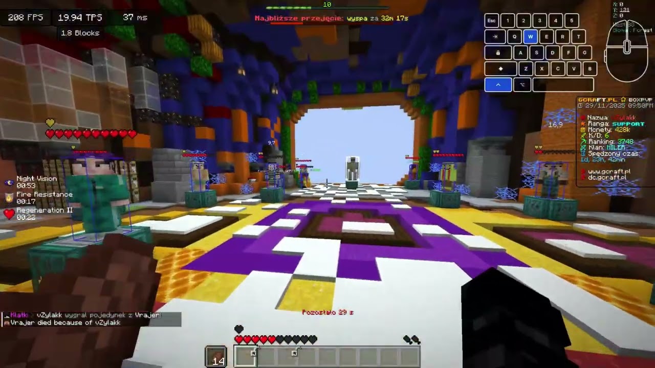 vZylakk VS GCRAFT.PL | Event Klatki